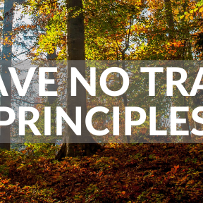 Leave No Trace Principles