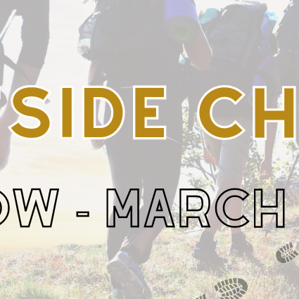 Get outside challenge is now through march 30