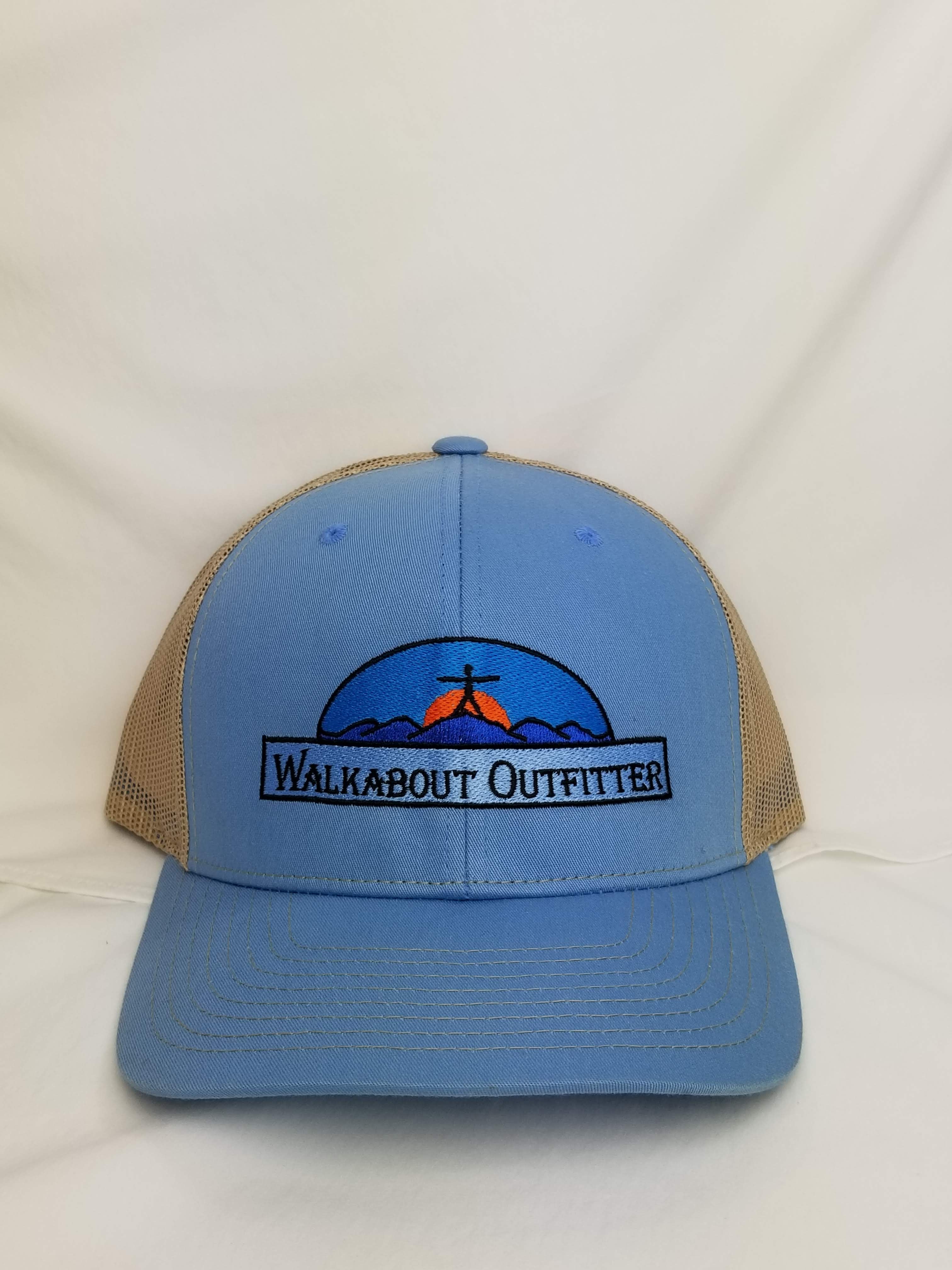 Walkabout Outfitter Walkabout Trucker Hat Blue/Khaki