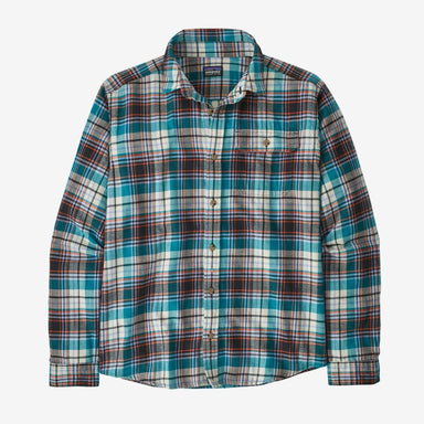 Patagonia Men's L/S LW Fjord Flannel Shirt ajor: Ink Black / M