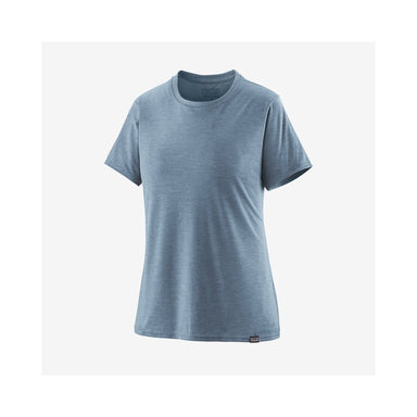 Patagonia Women's Cap Cool Daily Shirt Steam Blue - Light Plume Grey X-Dye 