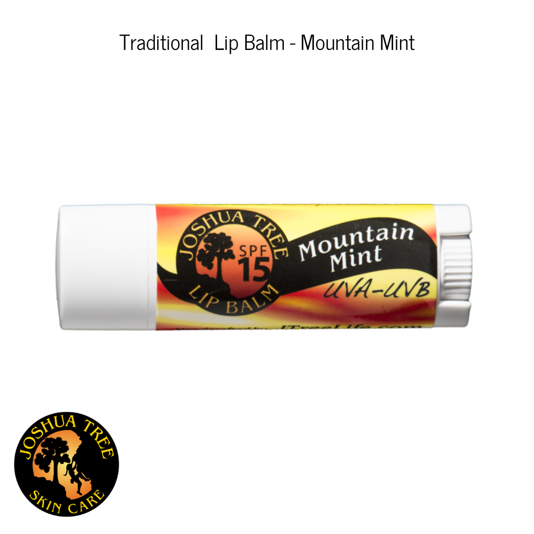 Joshua Tree Traditional Lip Balm Mountain Mint