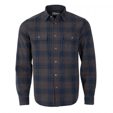 Mountain Khakis Men's Park Flannel Shirt Classic Fit Jackson Grey 