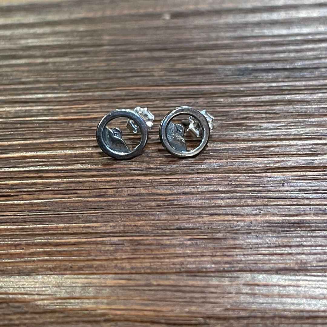 Sylvan Spirit - Sterling Silver Post Earrings