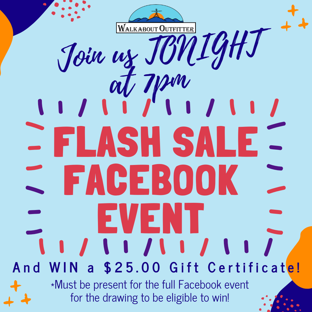 Flash Sale TONIGHT at 7PM! 🛍️