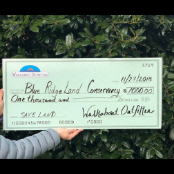 Walkabout and Smartwool raise $1,000 for the Blue Ridge Land Conservancy