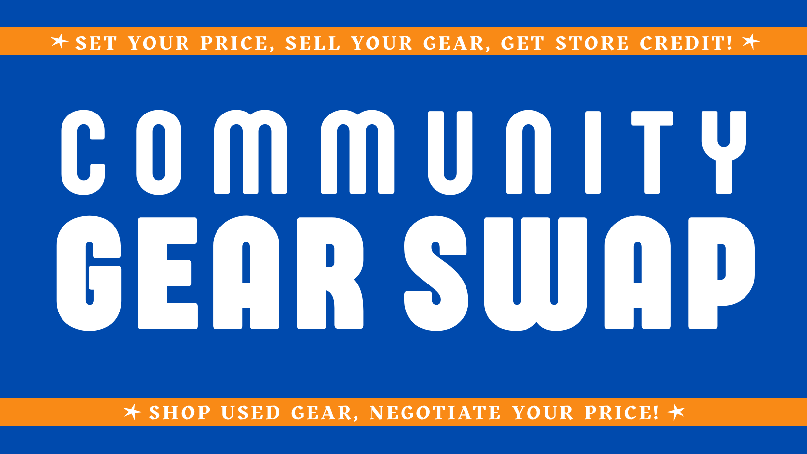 Community Gear Swap