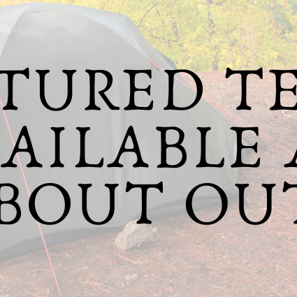 Featured Tents available at Walkabout