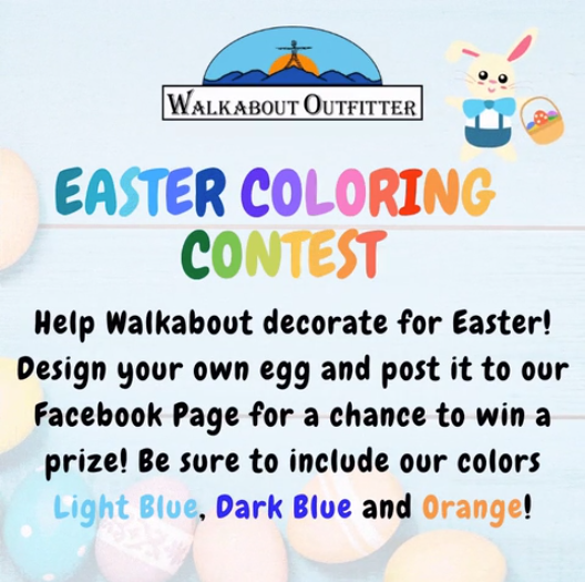 Easter Egg Coloring Contest