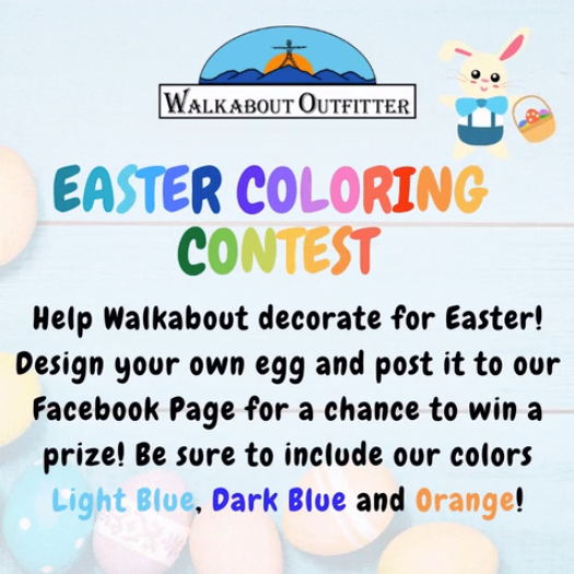 Easter Egg Coloring Contest
