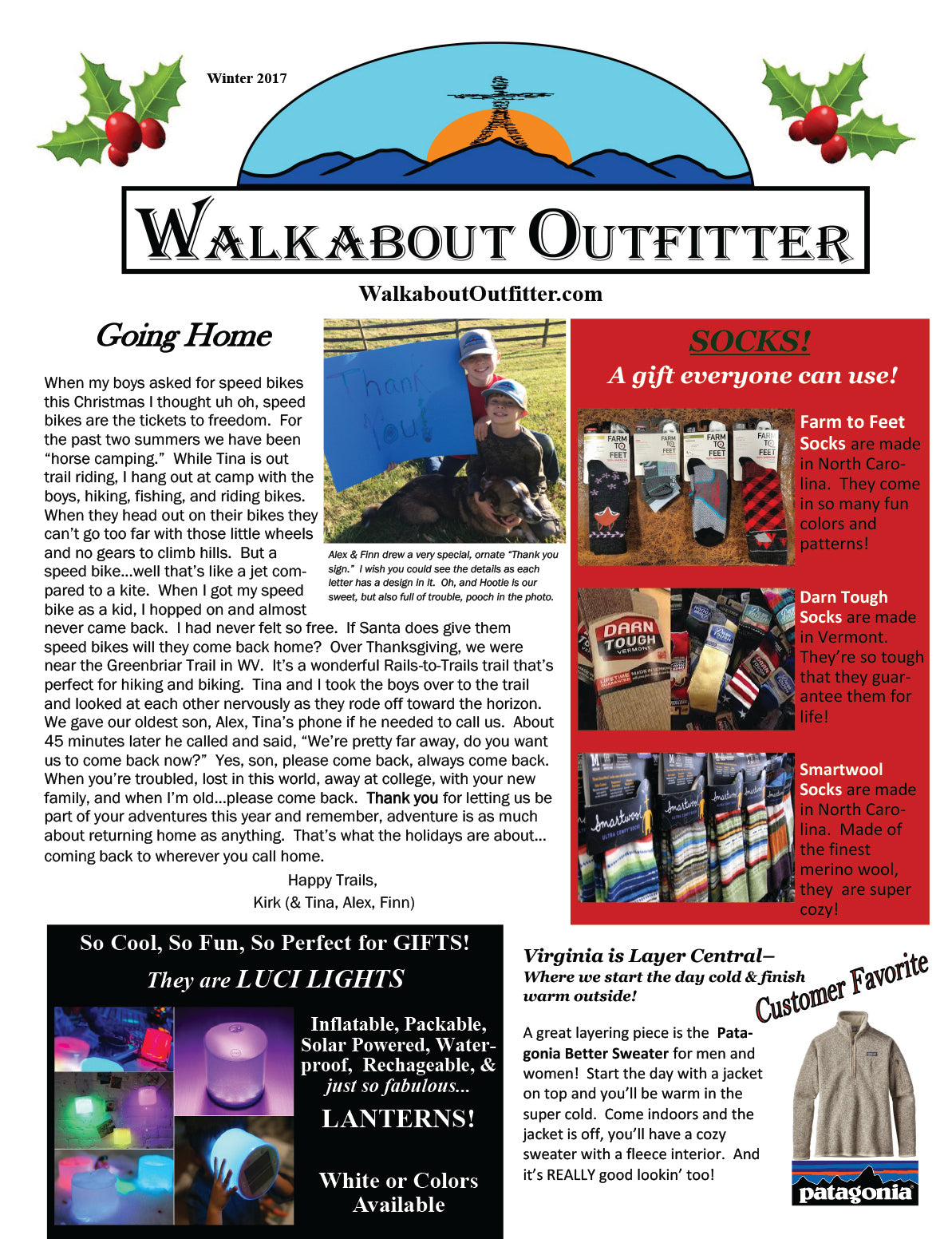 Winter 2017 Newsletter