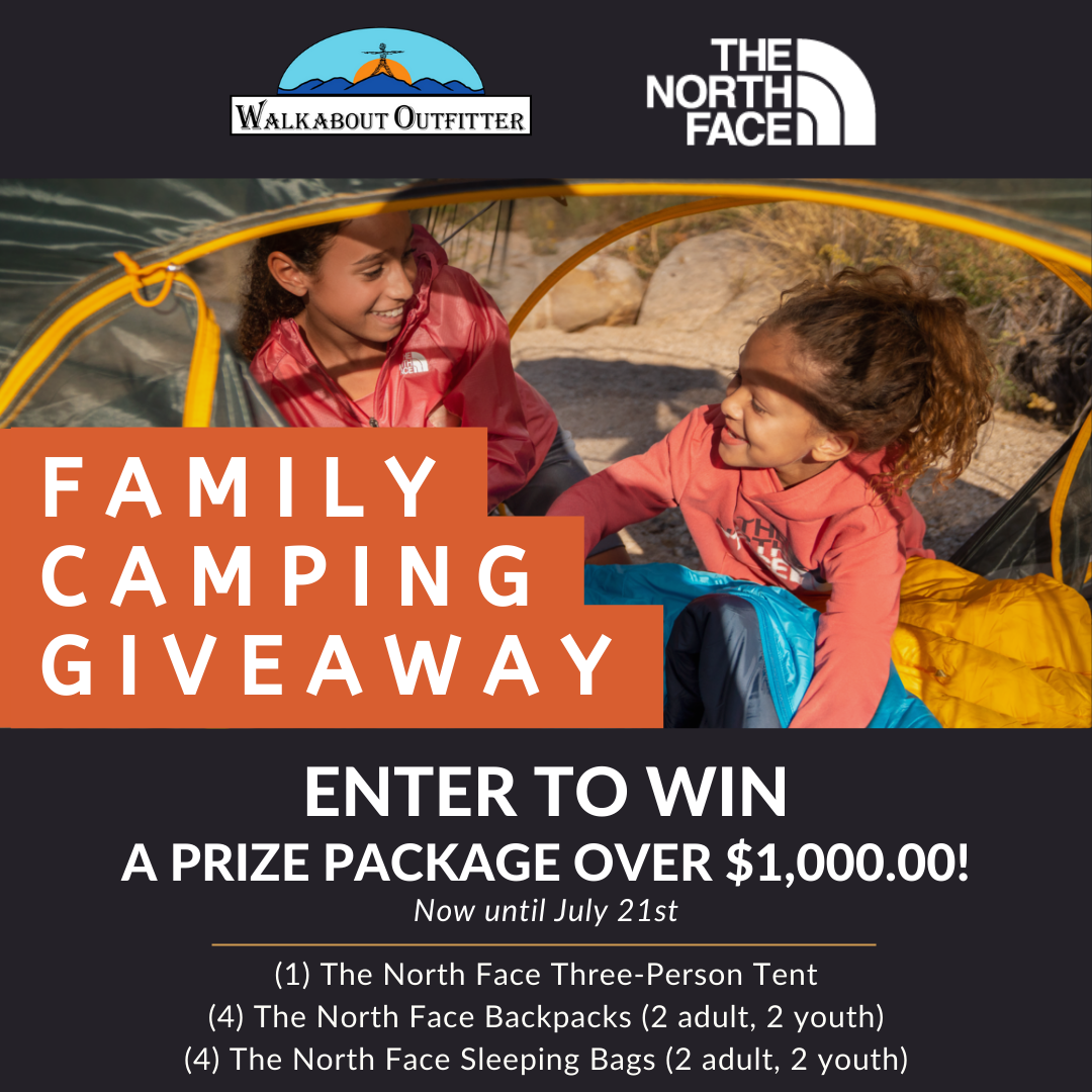Family Camping Giveaway Presented by The North Face — Walkabout Outfitter