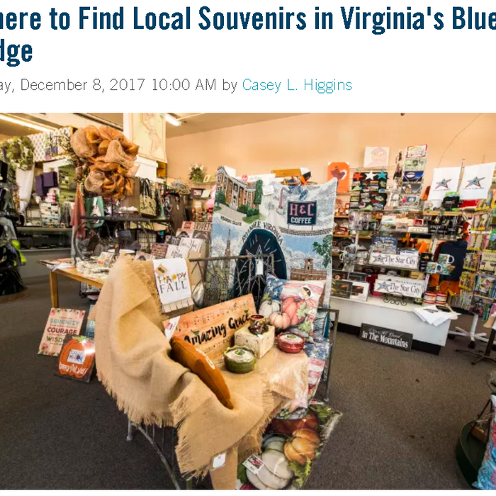 Did you see? Walkabout was featured on Virginia's Blue Ridge Blog