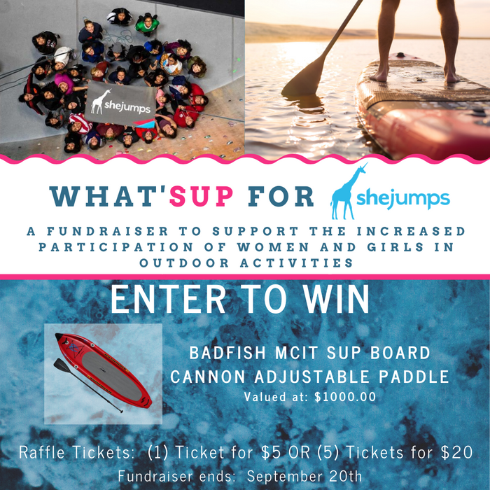 What'SUP for SheJumps Fundraiser