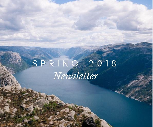Spring 2018 Newsletter!