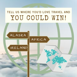 Where in the world do you want to go?!