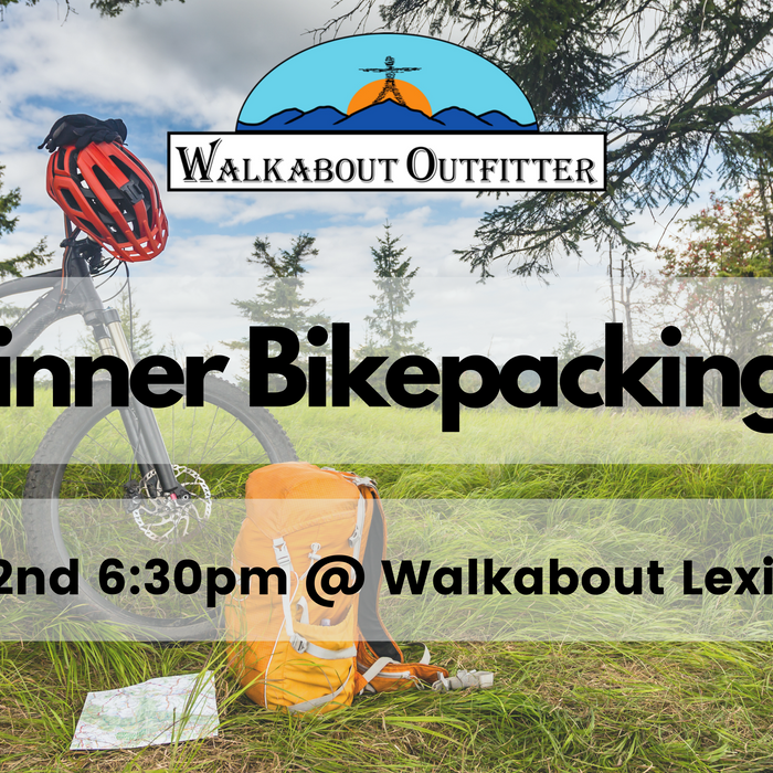 Beginner Bikepacking 101 - June 2 @ 6:30pm - Walkabout Lexington