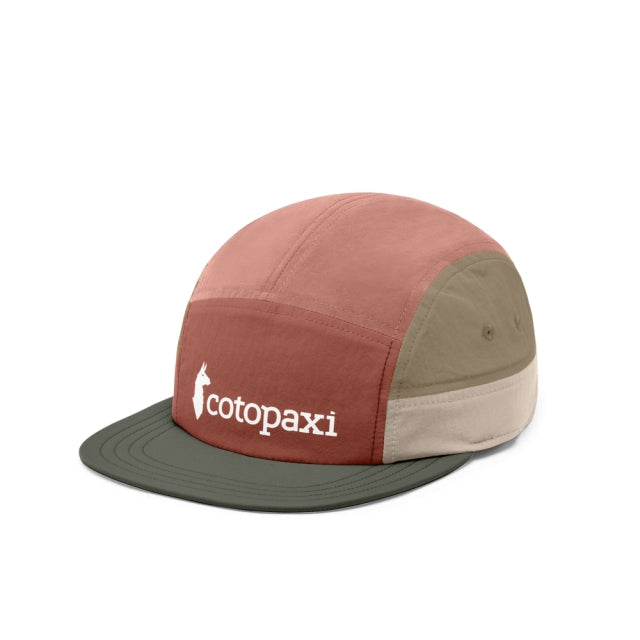Cotopaxi Tech 5-Panel Hat Faded Brick and Fatigue