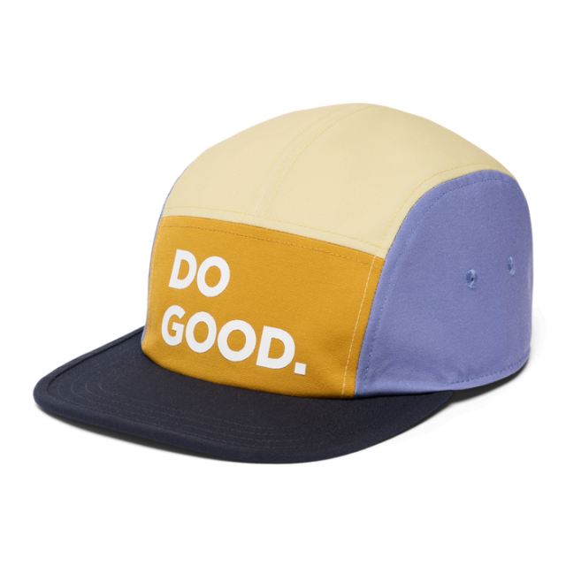 Cotopaxi Do Good 5-panel Hat Amber And Carbon