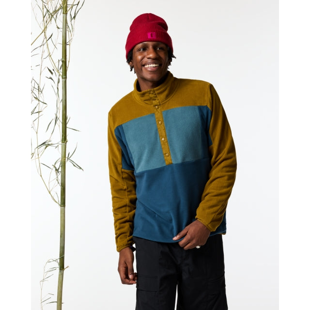 Cotopaxi Encima Fleece Pullover Log Cabin and Indigo