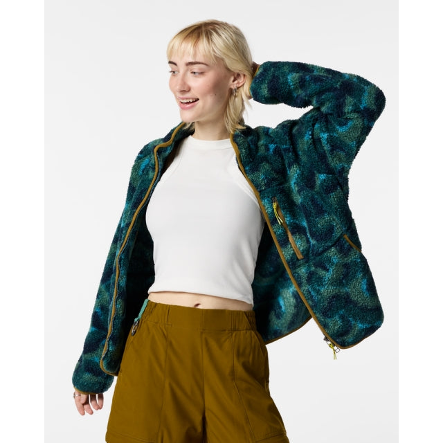 Cotopaxi Amigazo Fleece Jacket Brush Clouds Oasis