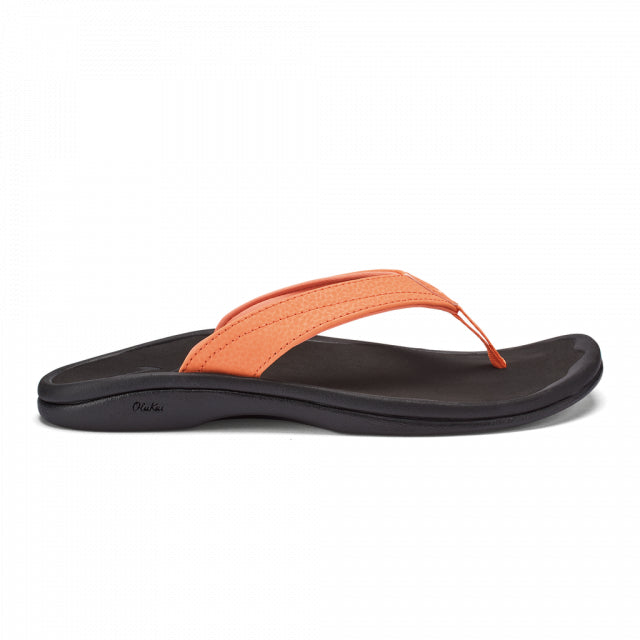 Olukai 'Ohana Shell Coral / Black