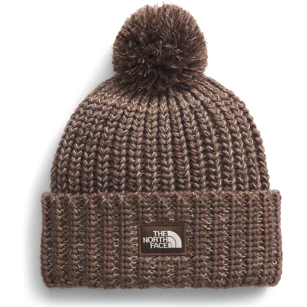 The North Face Cozy Chunky Cabin Beanie smokey brown/burnt umber/white dune/utility brown