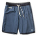 Vuori Banks Short 7" Azure Linen Texture