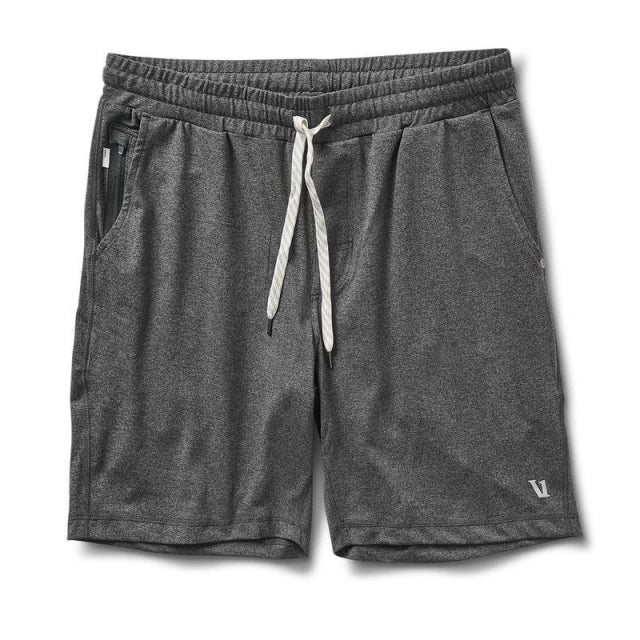 Vuori Ponto Performance Short 7" Charcoal Heather