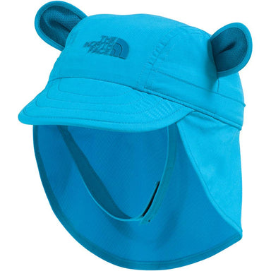 The North Face Baby Class V Sun Buster Hat meridian blue logo weather topo phantom print