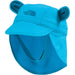 The North Face Baby Class V Sun Buster Hat meridian blue logo weather topo phantom print