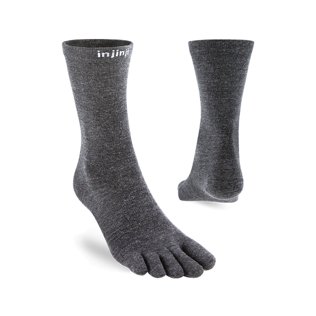 Injinji Liner Crew Wool Slate