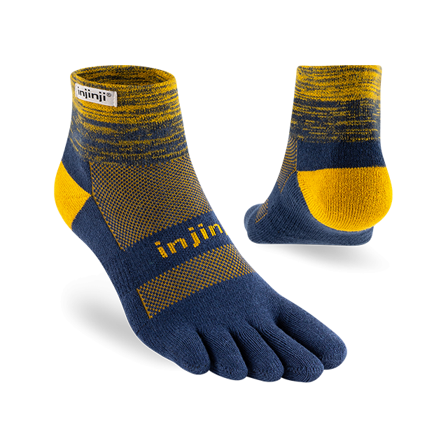 Injinji Trail Midweight Mini-crew Moonlit