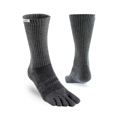 Injinji Trail Midweight Crew Granite