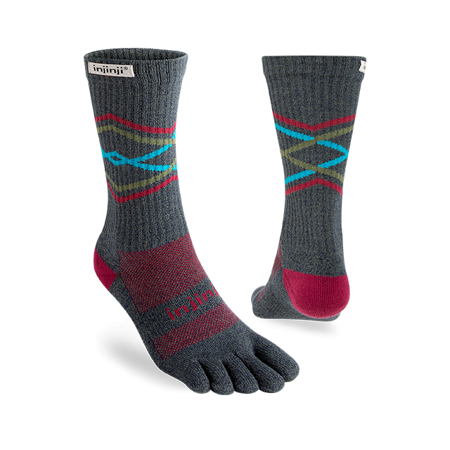 Injinji Trail Midweight Crew Peak