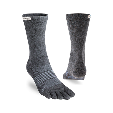 Injinji Trail Midweight Crew Granite