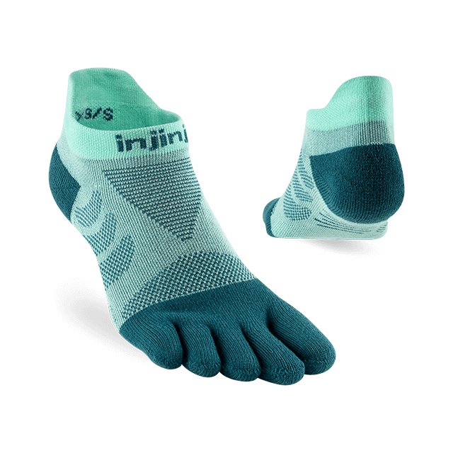 Injinji Ultra Run No-show Glacier
