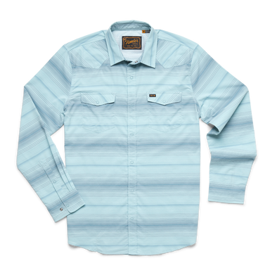 Howler Brothers H Bar B Tech Longsleeve - Isley Plaid : Hemp Cream