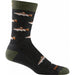 Darn Tough Spey Fly Crew Lightweight With Cushion Charcoal