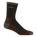 Marmot Hiker Micro Crew Midweight Hiking Socks With Cushion Hiking Socks Darn Tough Walnut