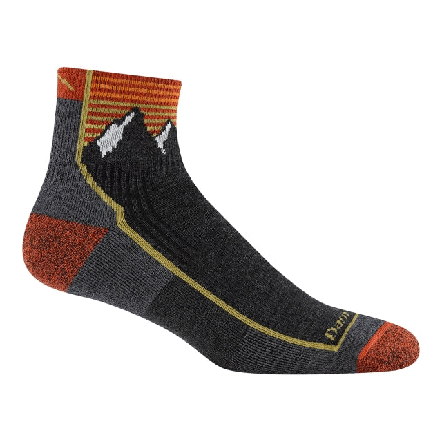 Marmot Hiker Quarter Midweight Cushion Hiking Socks Darn Tough Mountain Gray