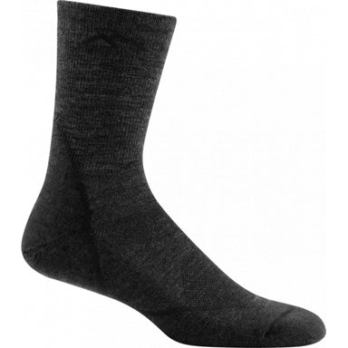 Darn Tough Mens Light Hiker Micro Crew Lightweight with Cushion Black