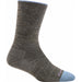 Darn Tough Solid Basic Crew Lightweight Taupe