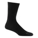 Darn Tough Solid Crew Lightweight Solid Black