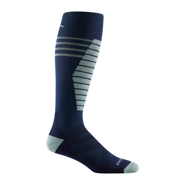 Darn Tough Edge Otc Midweight With Cushion W/ Padded Shin Midnight