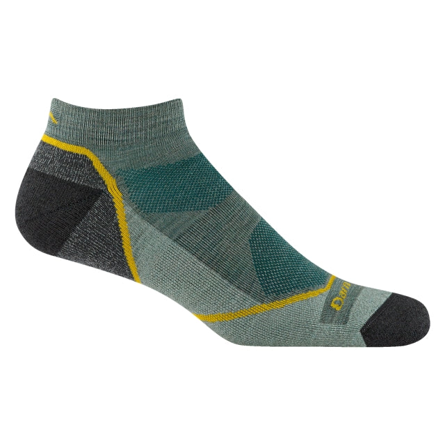 Darn Tough Light Hiker No Show Lightweight With Cushion Seafoam