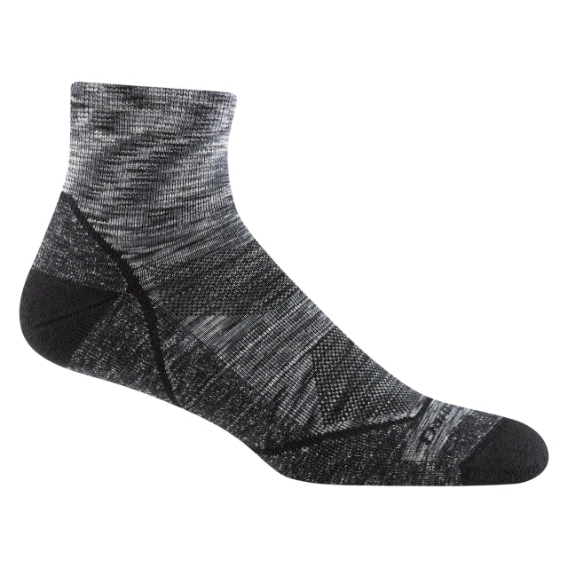 Darn Tough Light Hiker Quarter Lightweight Cushion Hiking Socks Darn Tough Space Gray