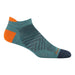 Darn Tough Run No Show Tab Ultra-lightweight Aqua