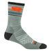 Darn Tough Pacer Micro Crew Ultra-lightweight With Cushion Seafoam