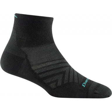 Darn Tough Run 1/4 Ultra-lightweight With Cushion Black